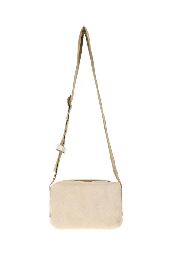 25FW 우마 왕 숄더백 UB0022 UW124 WHITE MUSTARD - UMA WANG