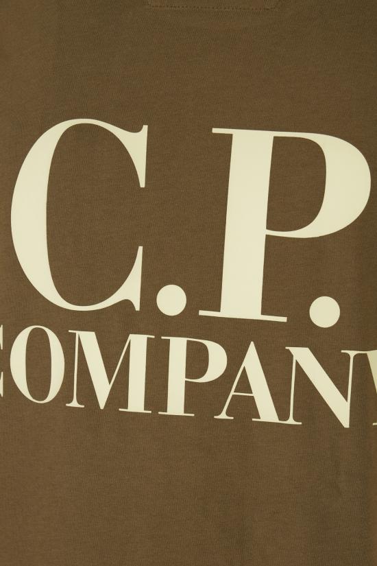 25FW 씨피 컴퍼니 반팔 티셔츠 19CMTS103A005100W 683 IVY GREEN - C.P. COMPANY