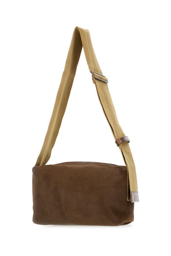 25FW 우마 왕 숄더백 UB0024 UW432 DARK OLIVE MUSTARD - UMA WANG