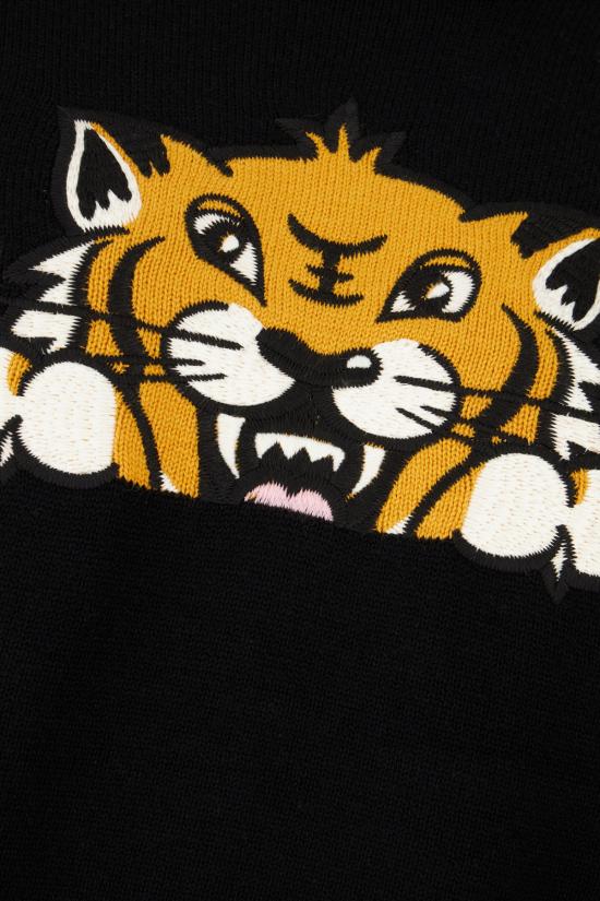 25FW 겐조 스웨터 FF65PU7503LI 99J BLACK - KENZO