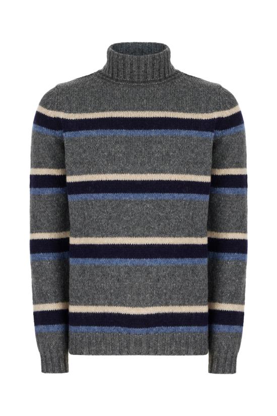 25FW 알파스튜디오 터틀넥 AU3232G 9000 GRIGIO BLU