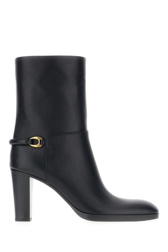 25FW 생로랑 부츠 84157328N00 1000 NERO