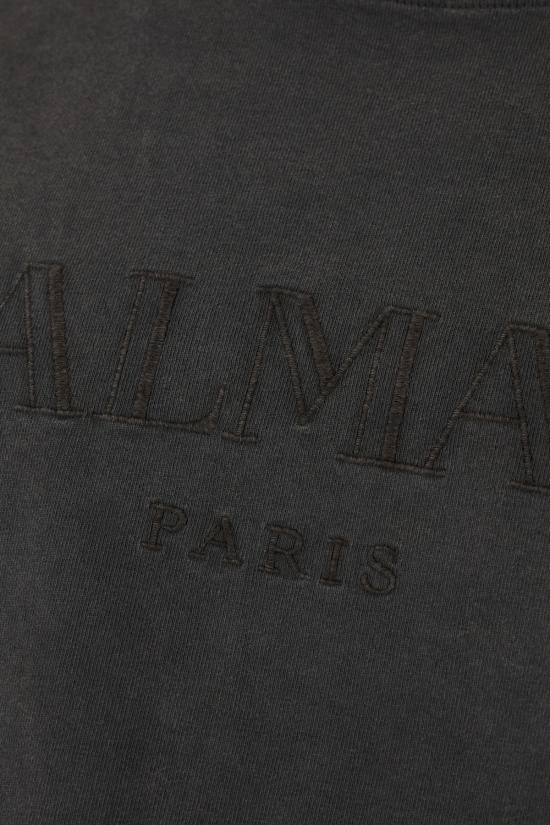 25FW 발망 반팔 티셔츠 FH1EG000BC72 YGD GRIS GRIS - BALMAIN