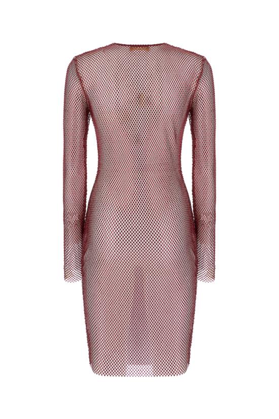 25FW 제니 미디 원피스 O470J0276 570 BORDEAUX - GENNY