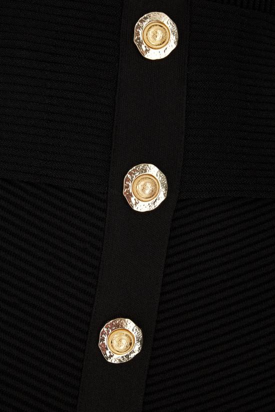 25FW 발망 숏 원피스 FF1R9327KI51 0PA NOIR - BALMAIN