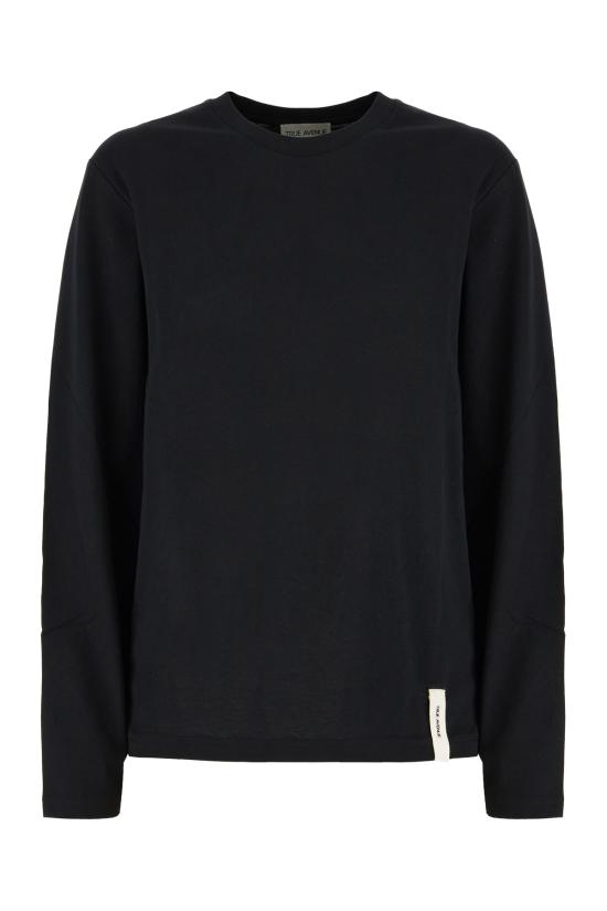 25FW 트루 에비뉴 반팔 티셔츠 LIASOFTCOTTON BLACK