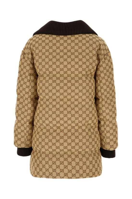 25FW 구찌 캔버스 봄버 자켓 835412ZAF4S 2580 EBONY - GUCCI