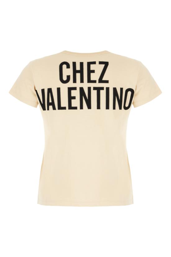 25FW 발렌티노 가라바니 반팔 티셔츠 7B3MG24Y9GL R8E BETULLA NERO - VALENTINO GARAVANI