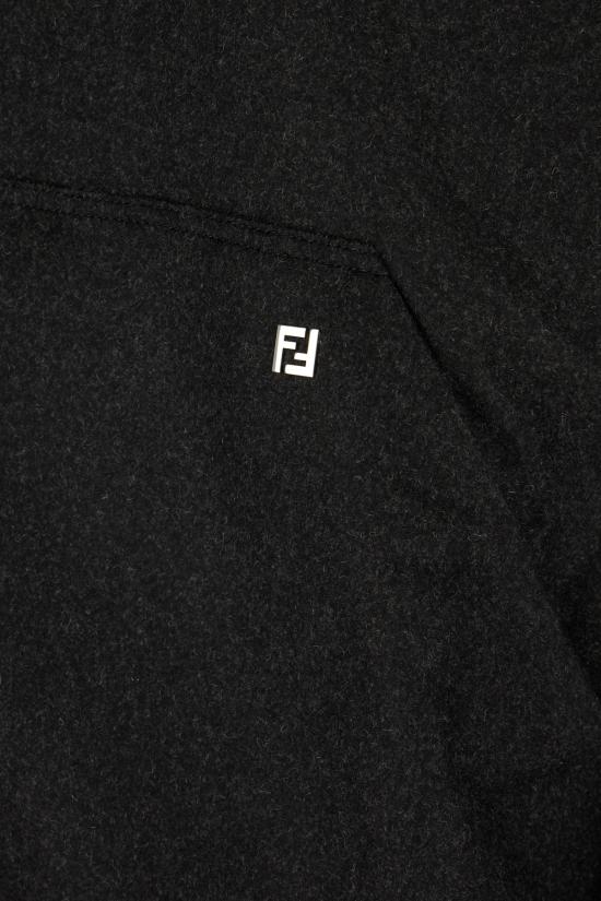 25FW 펜디 후드 티셔츠 FAF753AVIN F0TY6 Ardesia - FENDI