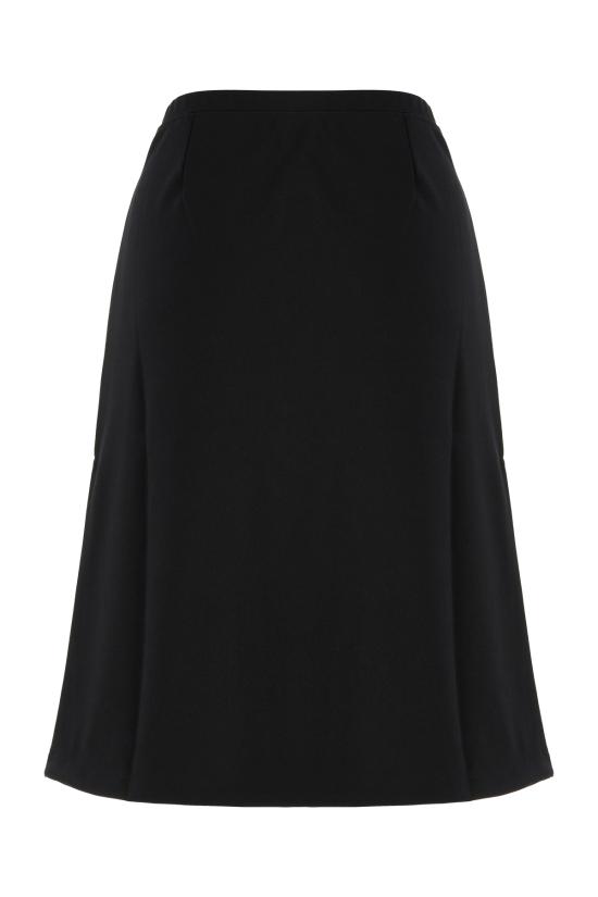 25FW 쿠레쥬 미디 스커트 325JJU296JS0250 9999 BLACK - COURREGES