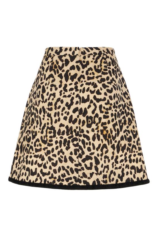 25FW 발렌티노 가라바니 미디 스커트 7B3RADP59F9 AN2 Leopardato - VALENTINO GARAVANI