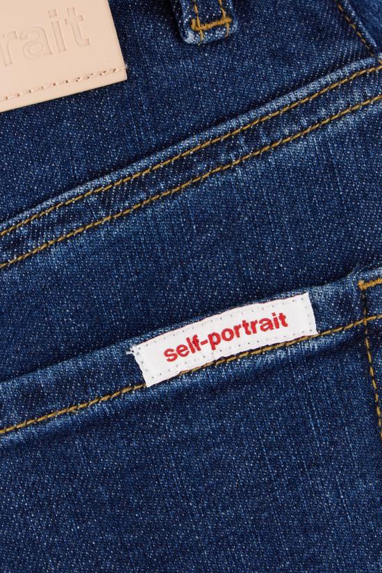 25FW 셀프 포트레이트 데님 팬츠 AW25824PBL BLUE - SELF PORTRAIT