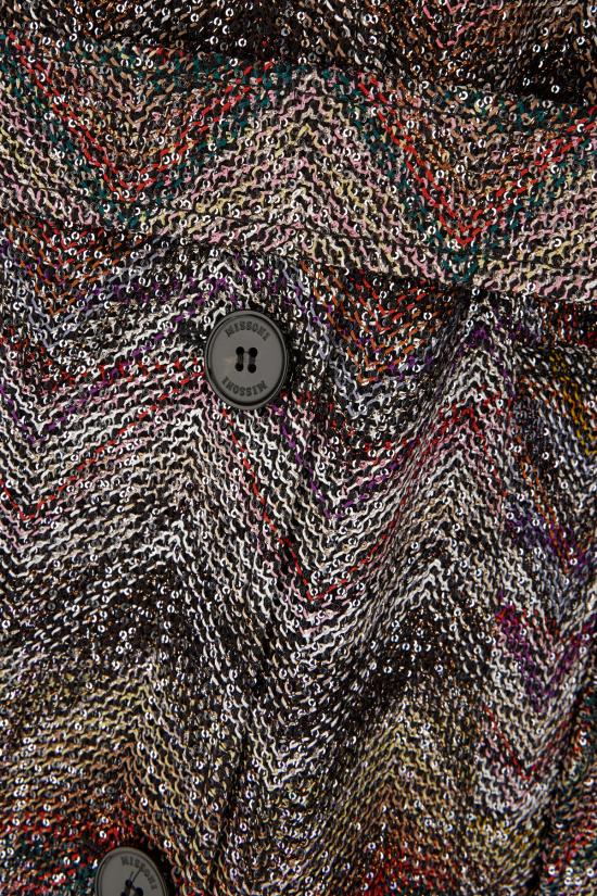 25FW 미소니 트렌치 코트 DS25WC0GBC005G S01HU LIGHT MULTICOLOR - MISSONI