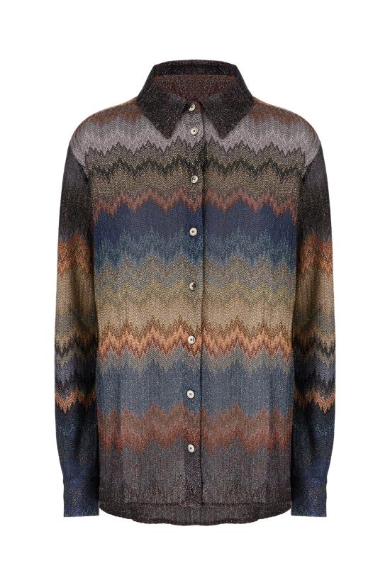 25FW 미소니 셔츠 DS25WJ0IBR012K S72LF TONES DARK