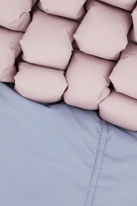 25FW 크리스토퍼 락시 숏패딩 CRDJ007N 125 PINK SKYBLUE - CHRISTOPHER RAXXY