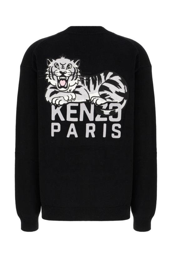 25FW 겐조 스웨터 FF65CA7503LI 99J BLACK - KENZO