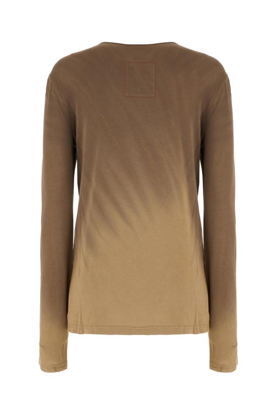 25FW 우마 왕 긴팔 티셔츠 UW1037 UW416 OLIVE BROWN - UMA WANG