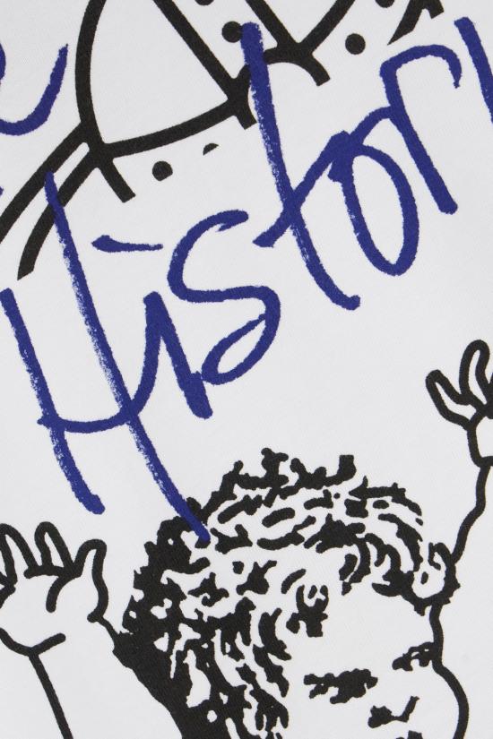 25FW 비비안웨스트우드 반팔 티셔츠 3G010048J001M A401 WHITE - VIVIENNE WESTWOOD