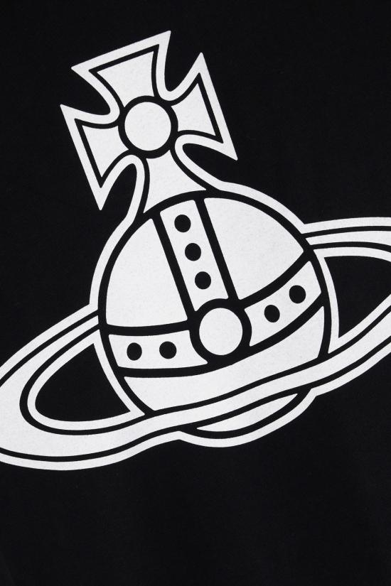 25FW 비비안웨스트우드 반팔 티셔츠 3G01004BJ001M N401 BLACK - VIVIENNE WESTWOOD