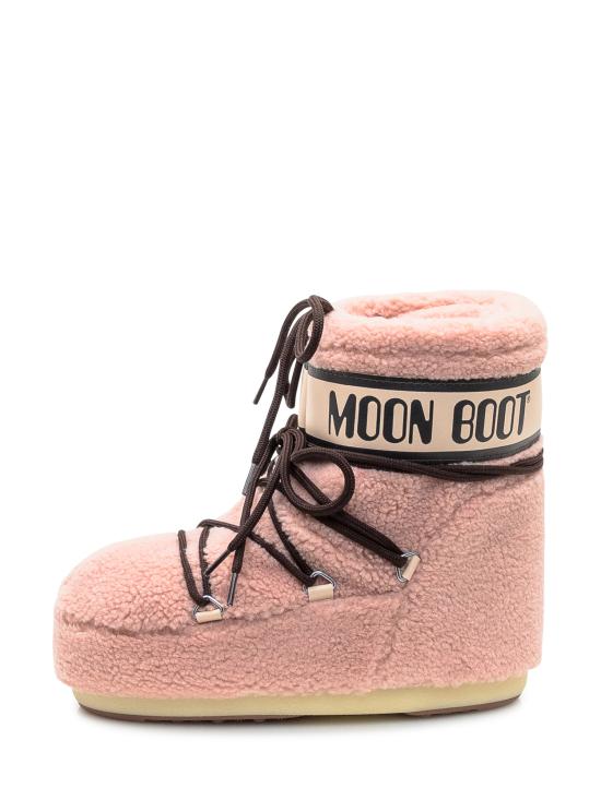 25FW 문부츠 아이콘 나일론 로우 부츠 80D1409700 J001 PINK - MOON BOOT