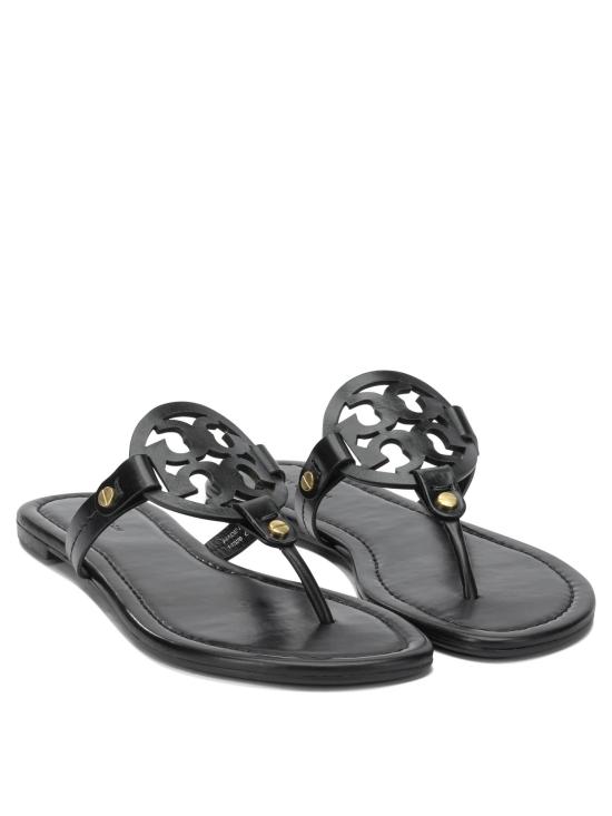 26SS 토리버치 밀러 샌들 50008694001 Black - TORY BURCH