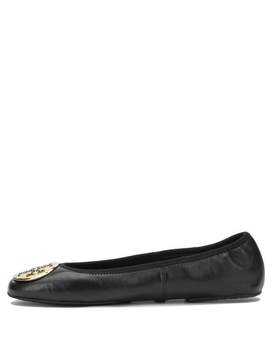 26SS 토리버치 레바 트래블 발레리나 플랫 177201013 Black - TORY BURCH