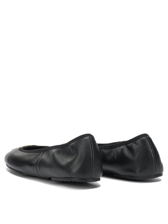 26SS 토리버치 레바 트래블 발레리나 플랫 177201013 Black - TORY BURCH