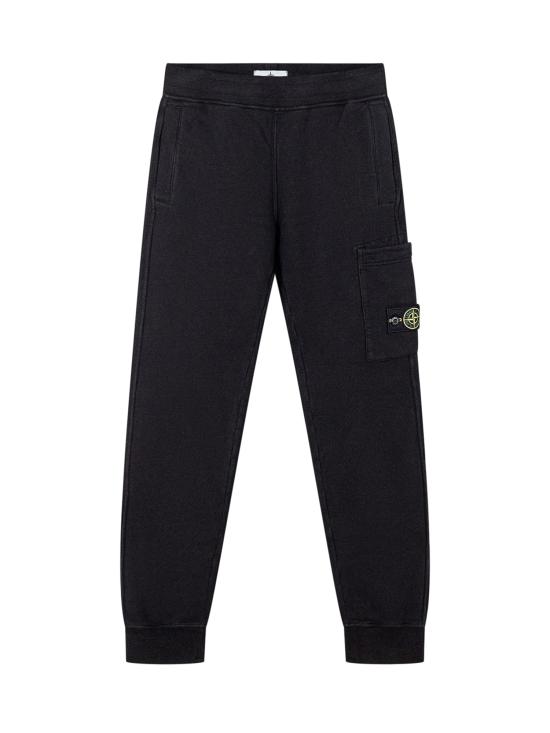 25FW [키즈] 스톤 아일랜드 팬츠 K2S166200001S0A20 V0029 BLACK