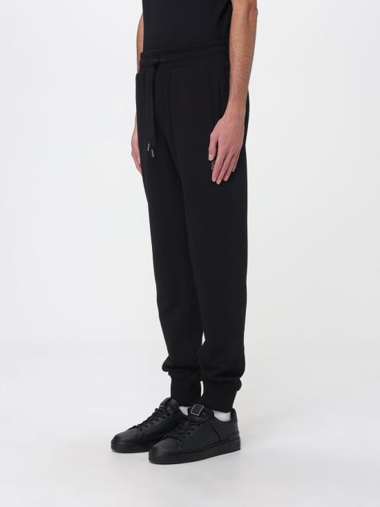 26FW 돌체앤가바나 스트레이트 팬츠 GP07TZ G7PJ7 N0000 Black - DOLCE & GABBANA