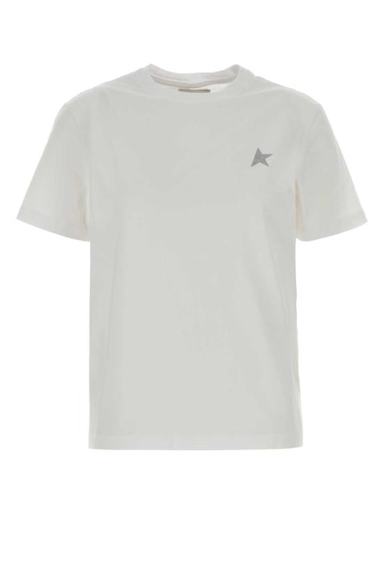 25FW 골든구스 반팔 티셔츠 GWP01220P000594 80185 White