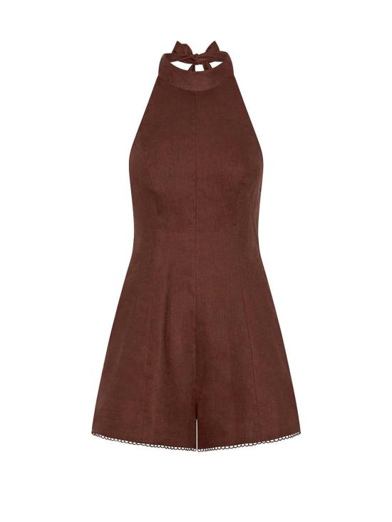  Kivari 점프수트 Maxine 플레이수트 모카