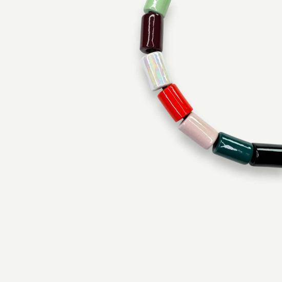  헐 뉴 트라이비 목걸이/팬던트 Her New Tribe Fw2025 멀티 캔디 B5 목걸이 - HER NEW TRIBE