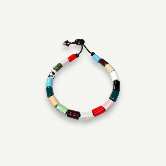  헐 뉴 트라이비 목걸이/팬던트 Her New Tribe Fw2025 멀티 캔디 B5 목걸이 - HER NEW TRIBE