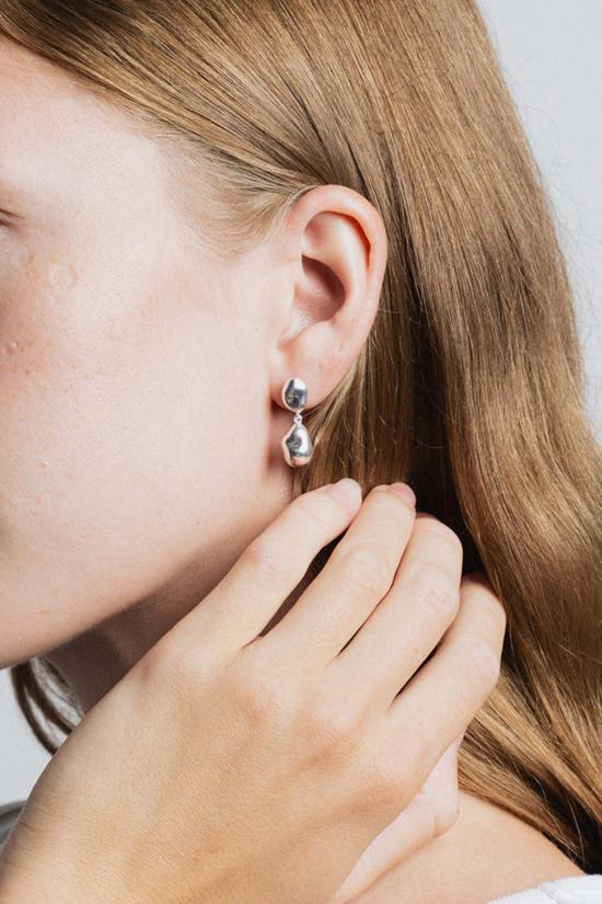  울프 시러스 이어링 울프 서커스 핀토 귀걸이 실버