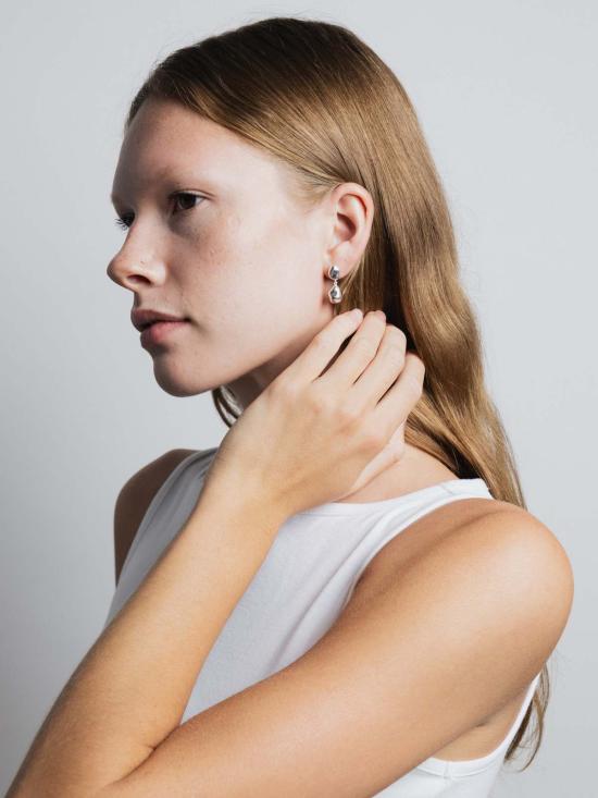  울프 시러스 이어링 울프 서커스 핀토 귀걸이 실버 - WOLF CIRUS