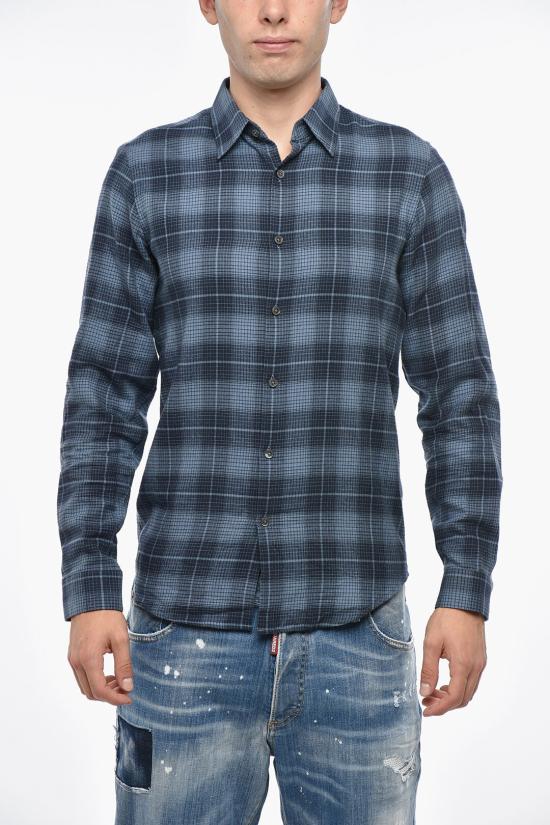  띠어리 긴팔 셔츠 J1074530 FROST MULTI Blue
