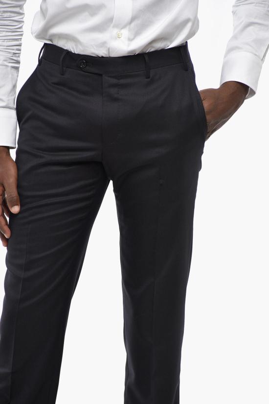  꼬르넬리아니 스트레이트 팬츠 845264 9818159 001 Blue - CORNELIANI