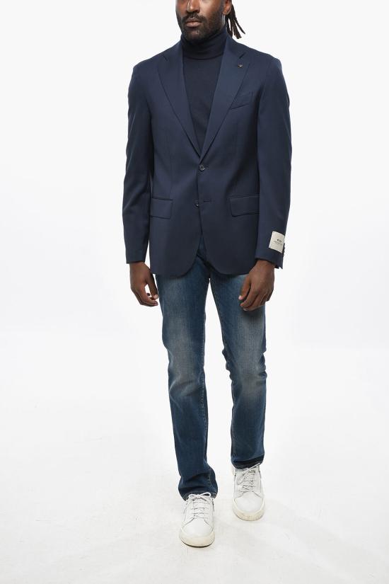  꼬르넬리아니 수트 자켓 266Z86 2668303 005 Blue - CORNELIANI