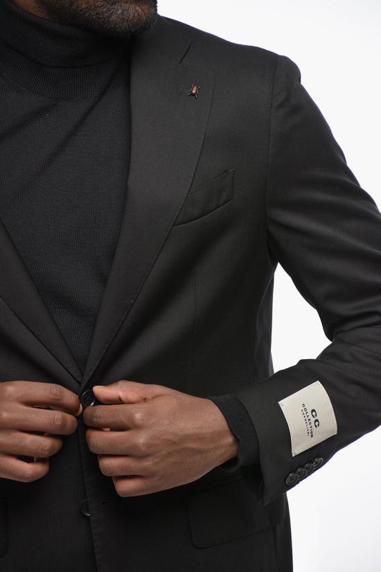  꼬르넬리아니 수트 자켓 266Z86 2668150 020 Black - CORNELIANI