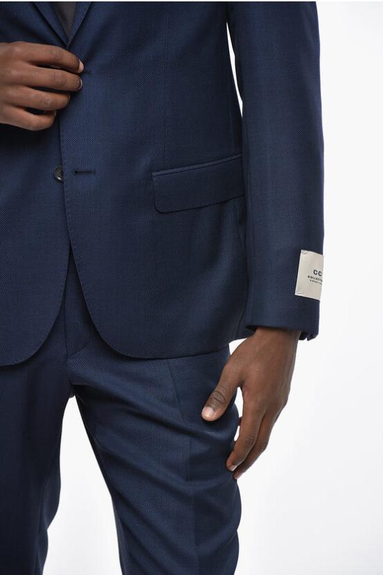  꼬르넬리아니 수트 세트 267Z46 2667281 002 Blue - CORNELIANI