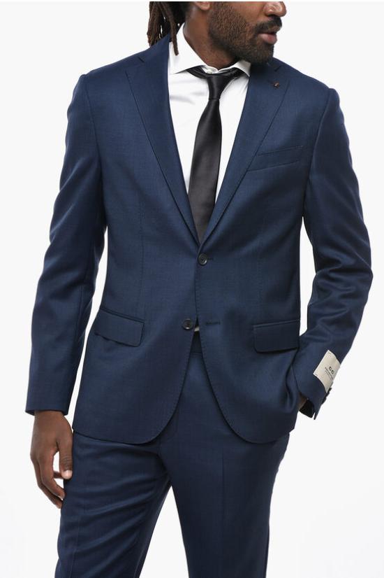  꼬르넬리아니 수트 세트 267Z46 2667281 002 Blue - CORNELIANI