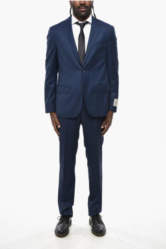  꼬르넬리아니 수트 세트 267Z46 2667281 002 Blue