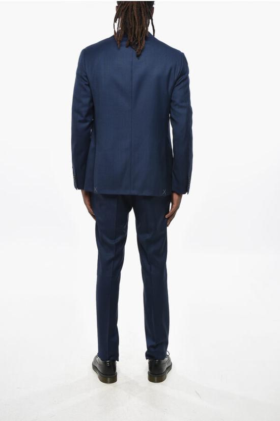  꼬르넬리아니 수트 세트 267Z46 2667281 002 Blue - CORNELIANI