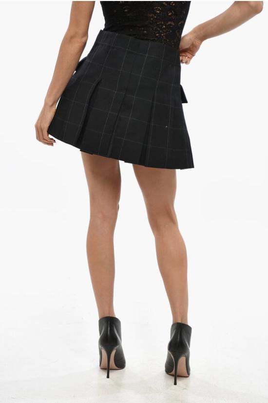  사카이 숏 스커트 24 07575 001 Black - SACAI