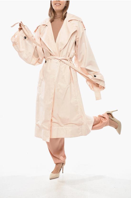  퀴라 트렌치 코트 Q803CX Q0077 Pink - QUIRA