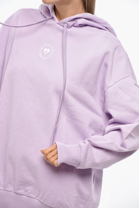  스텔라 맥카트니 후드 티셔츠 6J0264 3SPZ28 5305 Violet - STELLA MCCARTNEY