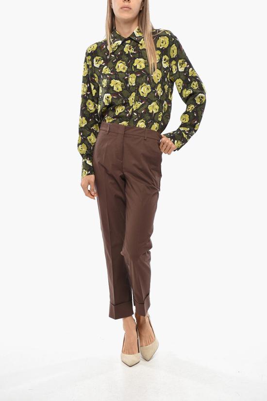  인코텍스 스트레이트 팬츠 172785 D6202 620 Brown - INCOTEX