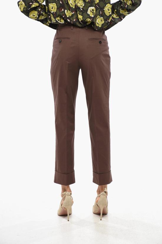  인코텍스 스트레이트 팬츠 172785 D6202 620 Brown - INCOTEX