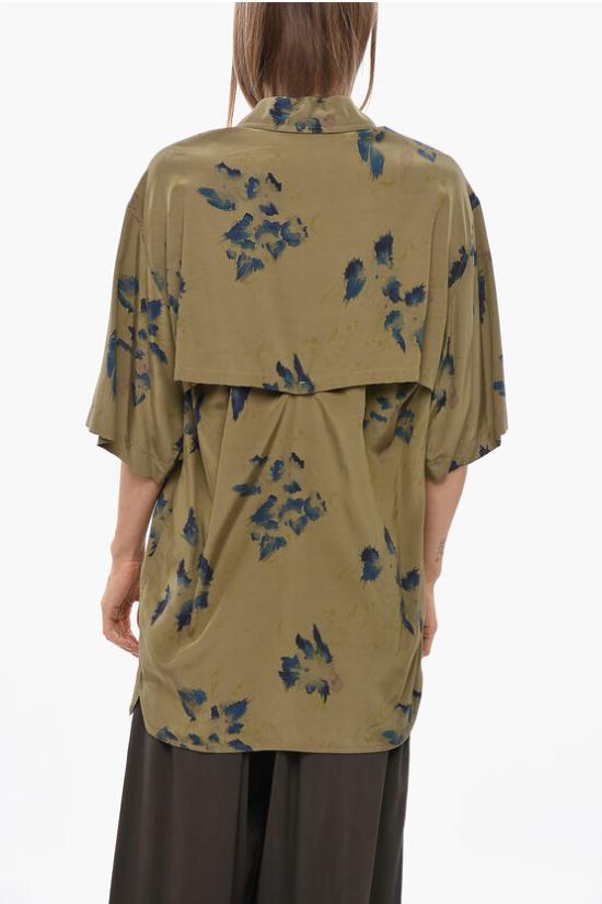  르메르 블라우스 SH1101 LF1262 MU075 Military Green - LEMAIRE