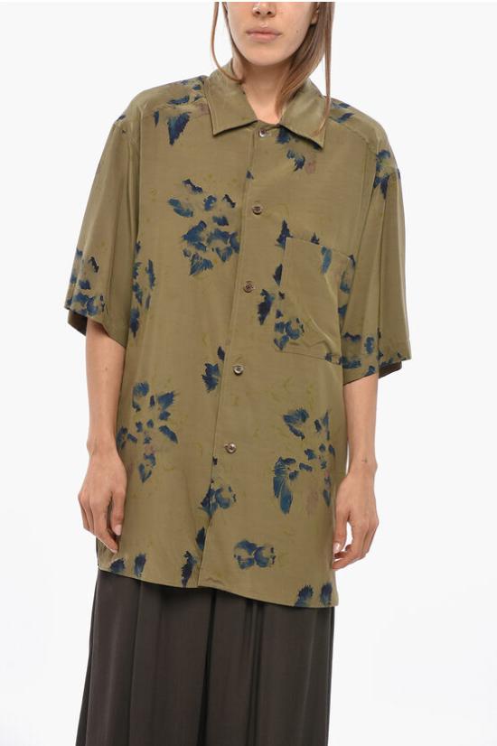  르메르 블라우스 SH1101 LF1262 MU075 Military Green